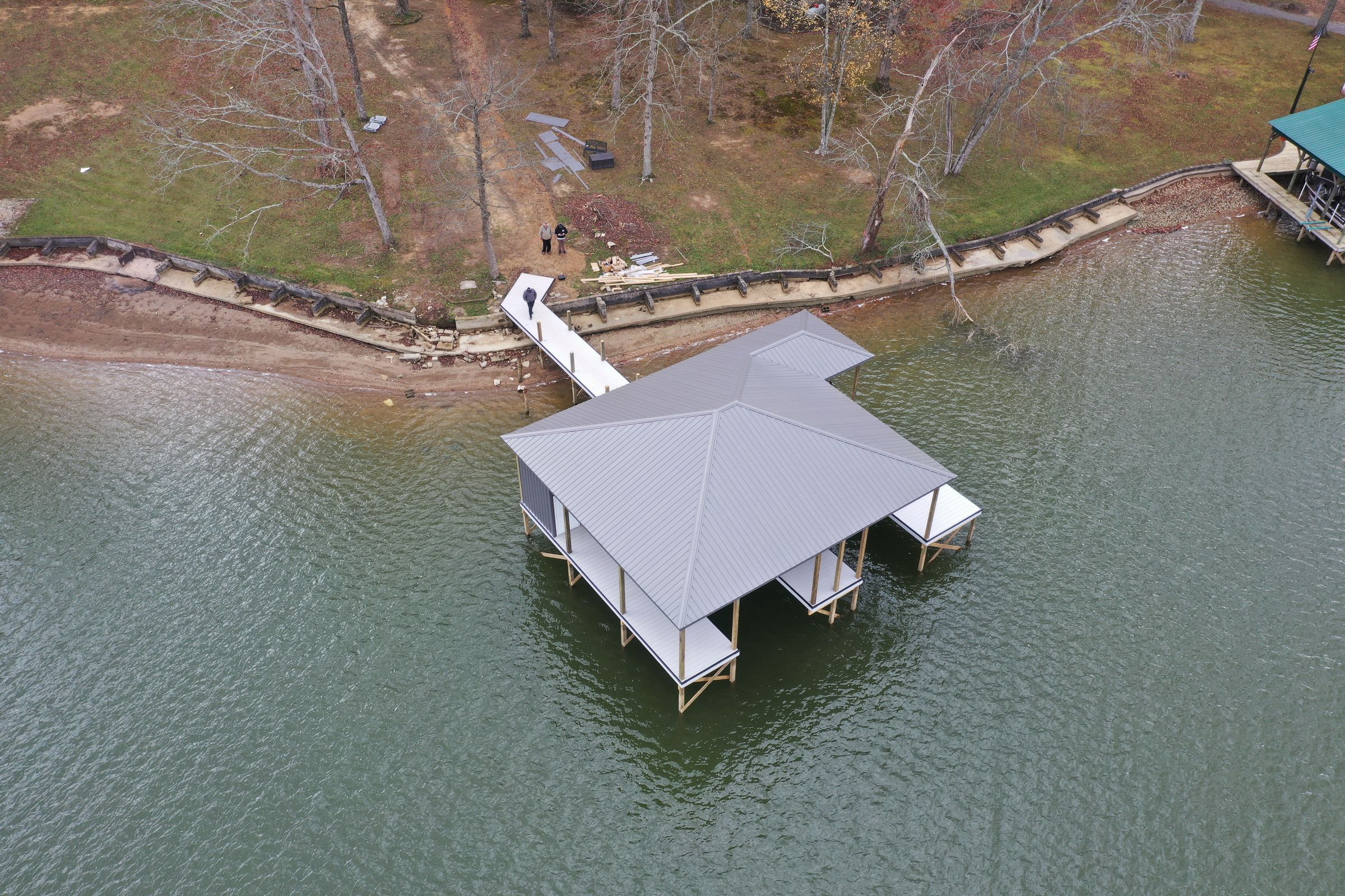 Custom dock builder on Fort Loudoun Lake — Blue Horizon Docks and Decks